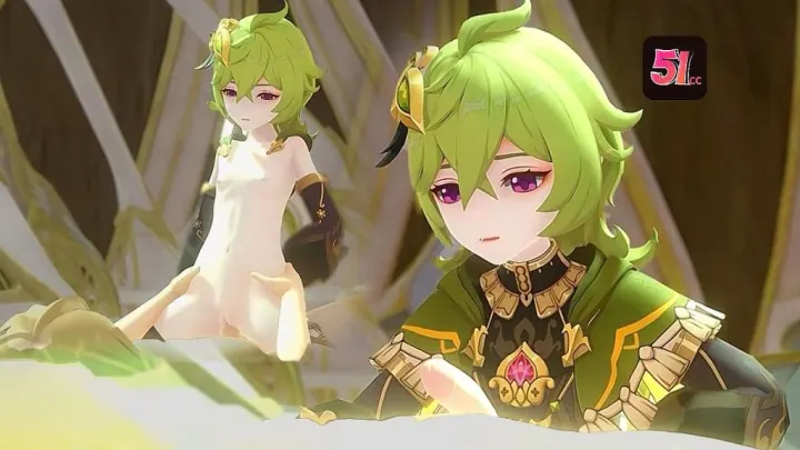 3D原神同人 AKT新作 萌娘柯莱骑乘后入激烈抽插 中出内射灌满子宫