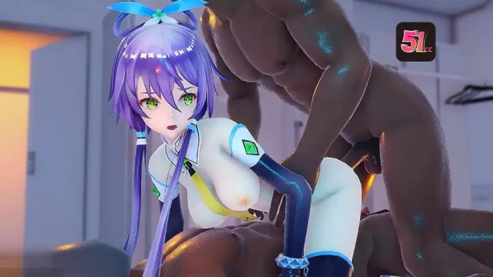 虚拟歌姬洛天依3D高潮实录AKT：呻吟喘息极致快感体验