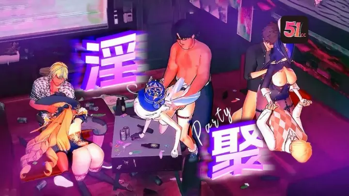 3D原神AYS相约厢房聚会淫乱史原创字幕完整版