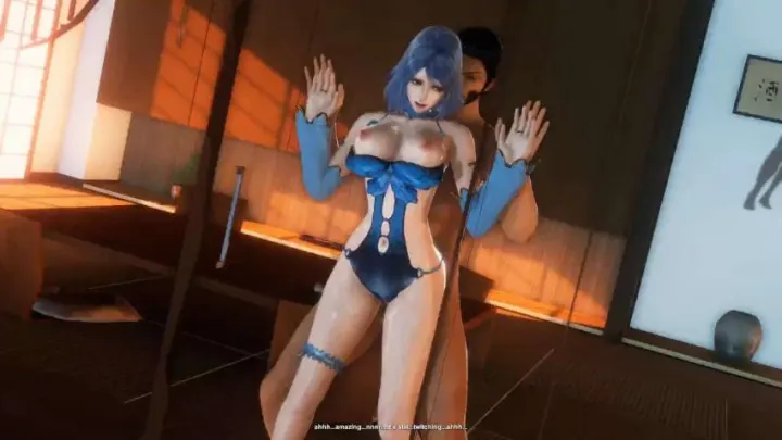 【国漫3D同人】斗罗大陆绝美水冰儿02部：冰系女神娇喘湿身，极品后入高潮不断！