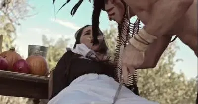美国女佣惨遭印第安人突袭强暴
