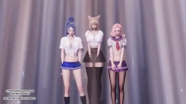 极品Kpop舞娘制服诱惑！电竞排位输掉后惨遭队友狂暴内射