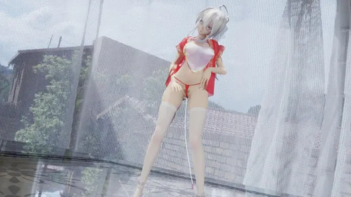MMD06极品骚货：情趣肚兜汉服SM调教，弱音娇喘跪求爆操！
