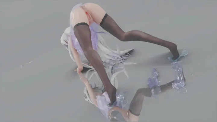 MMD20 极品韩国美女BrownEyedGirls黑丝高跟鞋狂野内射