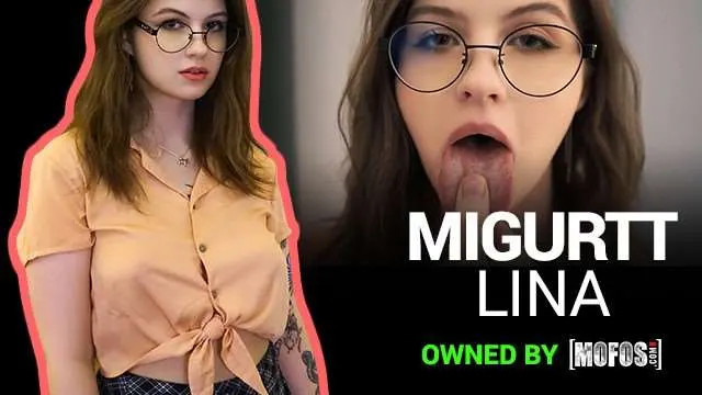 MOFOS 淫荡尤物Migurtt Lina深喉狂舔男友巨屌 骑乘上位疯狂扭动