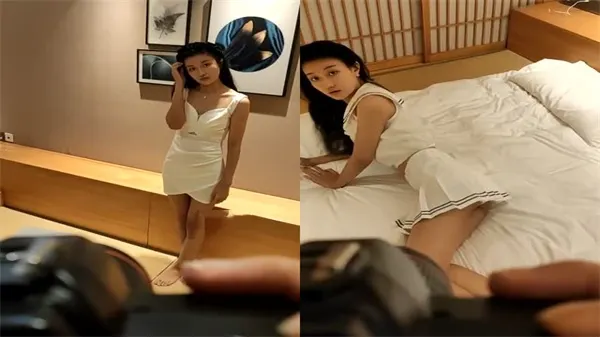 探花实录 文静小美女模特被摄影师诱骗 私房写真变淫乱调教 白嫩奶子狂揉 粉嫩小穴猛操到潮吹