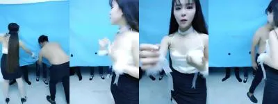 【稀有剧情】美少女盲猜男友挑战！蒙眼口交抽插辨真身，失败沦陷多猛男轮流内射盛宴