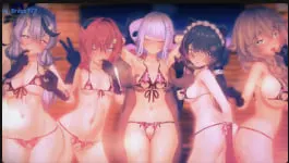 Akira主演虹社夏日祭01：多视角丝带束缚狂野抽插高潮动画【绝顶震撼】