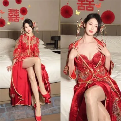 抖娘利世-红色嫁衣V3