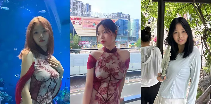 湖南长沙反差御姐【张嘉倪】约炮视频流出，豪乳傲然情趣诱惑粉嫩骚逼淫性大发吞噬巨根