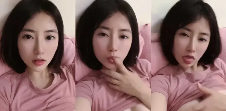天津素人网红【李韵婷】自慰私拍流出，纤手扣弄骚穴淫水四溢喷涌，跳蛋振动深埋花心挑逗动作撩人至极