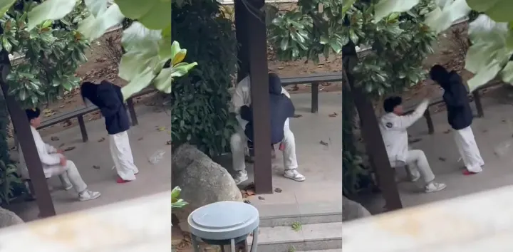 徐州技师学院情侣户外激情骑乘，妹子跨坐猛摇裙下汁水狂喷凉风吹拂高潮迭起
