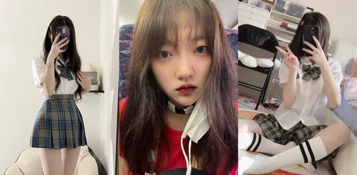 青岛幼儿职院大四学姐高铁闪约，认识12小时被瓜友拿下，粉嫩骚逼无套内射自己舔奶揉胸浪叫不止