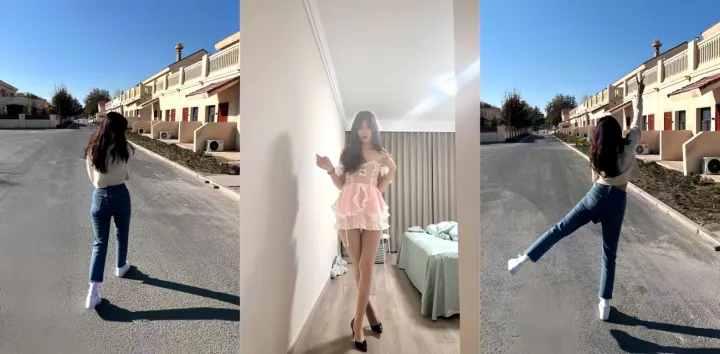 河北邯郸新婚小夫妻在婚床上疯狂做爱自拍，追求刺激酒店开着门狂草画面淫靡至极