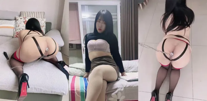 极品巨乳人妻被调教视频流出，带狗绳跪地爬行露脸口交大屌，肥臀骑乘榨精淫叫连连