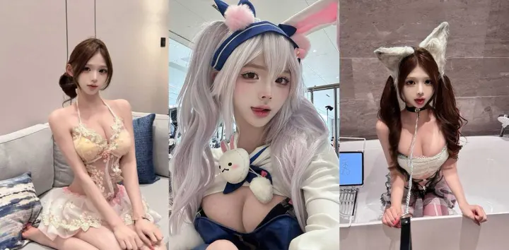 顶流女网黄【李恩秀】福利混剪，童颜巨乳高挑尤物戴跳蛋玩露出调教，勾引外卖员约炮小奶狗花式3P超淫荡
