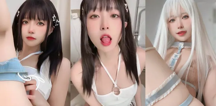 极品福利姬【布丁大法】清纯邻家妹妹福利写真流出，翘臀玉足让人爱不释手肥美鲍鱼上演极限诱惑