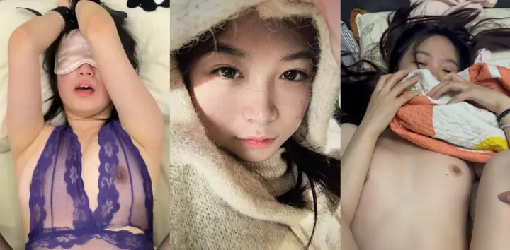 山东理工大学【李子悦】穿紫色情趣内衣与男友啪啪，被撕破黑丝大屌猛烈抽插啪啪声响彻房间