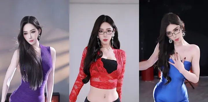 虎牙高冷女神【桃一】金主定制福利，第一视角欣赏翘臀晃动时刻，玉手蹂躏白虎美穴场面火辣至极