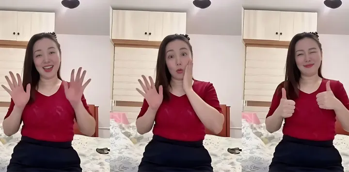 抖音10万粉网红【陈圆圆】老A8丰腴犹存骚舞自摸老逼自慰手法娴熟狂插骚穴淫荡无比