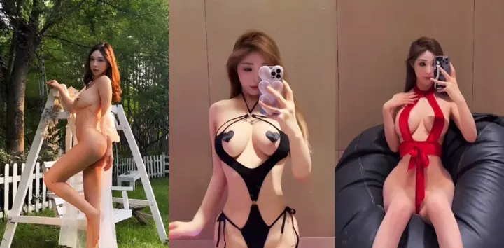 极品美女网红【超辣的林一】最新定制合集，完美爆乳炮架肉菩萨上演超淫情趣露奶秀，宅男们的终极幻想