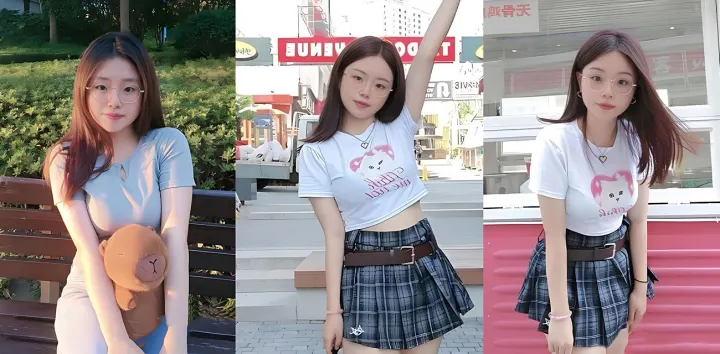 福建大学眼镜妹【杨芷语】虚荣心作祟，背着男友与金主夜夜偷情，被爆大量露脸性爱视频