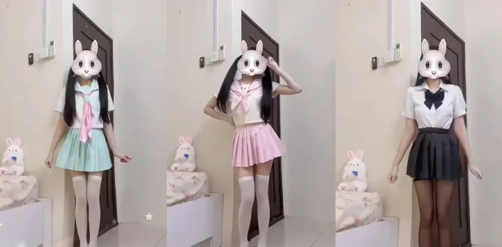 萝莉福利姬【兔兔】大尺度私拍流出，反差少女三点全露，跳蛋狂震粉穴自慰高潮不断