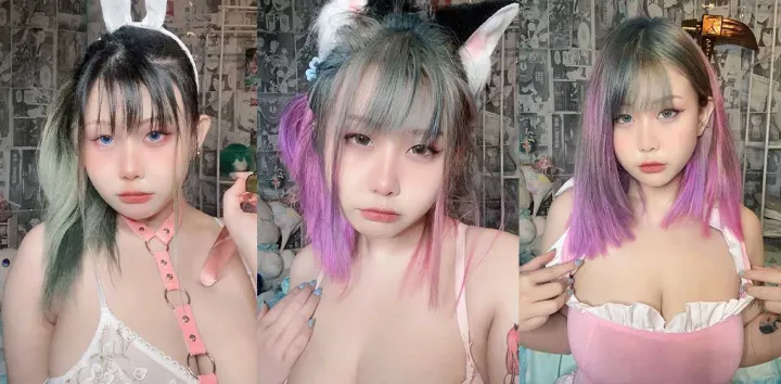 微胖大奶网黄【Akiko】付费资源流出，怼脸自拍露奶淫片狂揉猛搓抓爆双乳，劈腿露穴任男友吸舔