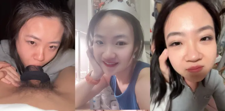 广州白云反差婊【景铭怡】与前男友性爱视频曝光，黑丝紧裹丰满翘臀曲线火辣诱人，樱唇狂吮肉棒淫荡至极