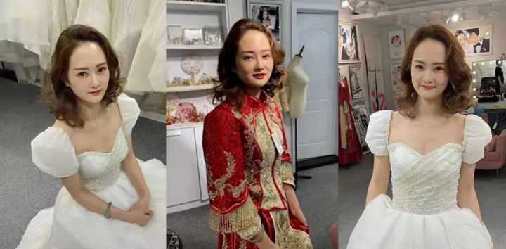 沈阳房产中介【张晶晶】表面文雅私下淫骚，酒店群P被前后夹击无套内射灌满骚穴