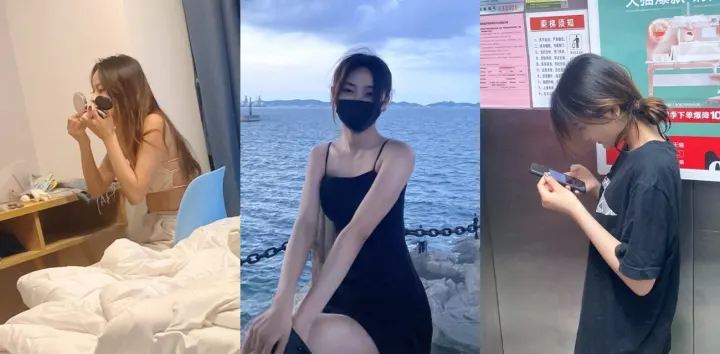 大连金州区高颜御姐【李瑶】性爱视频泄密，身穿黑丝情趣装精油足交狂撩肉棒，多姿势激情爆操