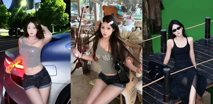 河北超高颜值女神【张舒怡】私密流出，钟爱深喉口交车内楼梯间沙发到处开舔，分手被渣男全网曝光