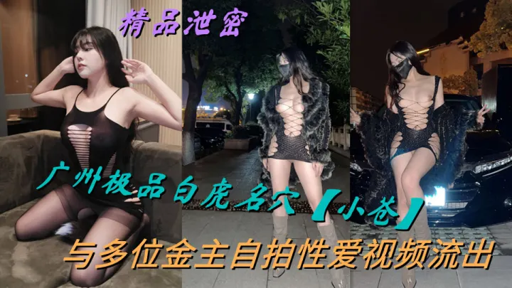 【精品泄密】广州极品白虎名穴【小苍】与多位金主自拍性爱视频流出