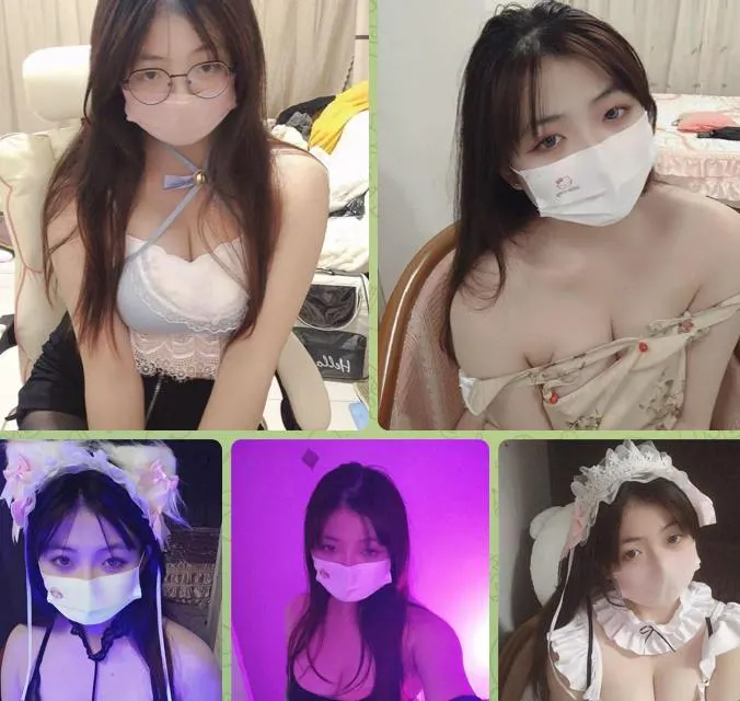 B站巨乳网红茶茶眼镜妹OiO福利合集 脸逼同框火辣上线 撩拨心弦