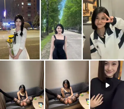 短发高颜值的大学生【郭奕函】，从课堂上的俏皮少女，化身私下里的骚浪母狗，心甘情愿沦为泄欲的玩物！