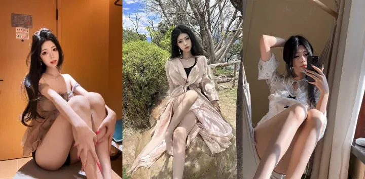 极品网红【牙齿怪】颜值超美的九头身尤物，超美情趣装挑逗自拍骚浪姿态撩人至极