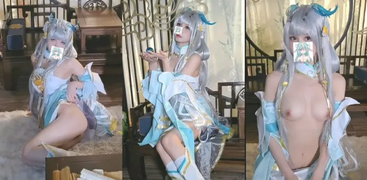 极品福利姬萝莉嫩妹【橘子汪醬】COS写真花絮流出，颜值身材双顶级的尤物被摄影师狂拍三角区
