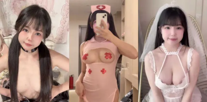 B站20万粉丝网红【晴一夏夏】擦边视频合集，微胖女神湿身诱惑各种情趣套装大秀完美身躯