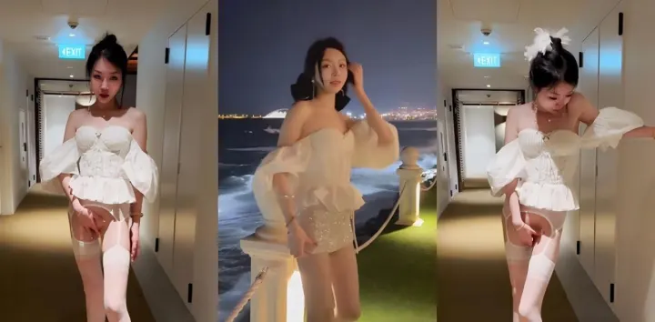 推特超美留学生【彤彤乖】最新定制私拍，KTV全裸露出自慰互动，火辣高挑身姿诱惑十足