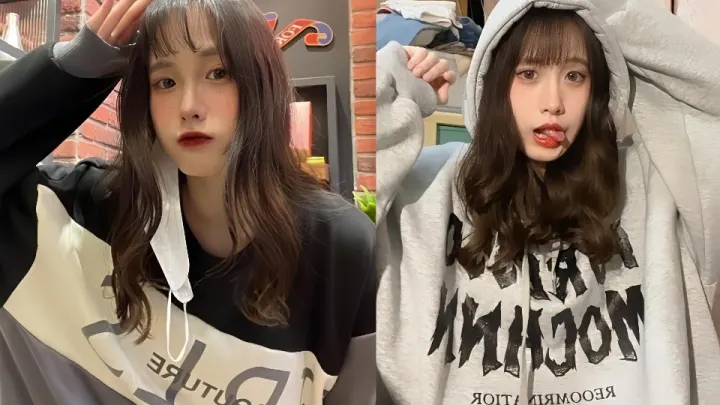 清纯外表下有这么骚的灵魂，美女居家口交吃鸡巴！！！