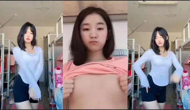 湖北咸宁职业技术学院【刘欣瑶】同学眼中的乖乖女实则已被开发调教成母狗，还被曝曾在男厕所自慰