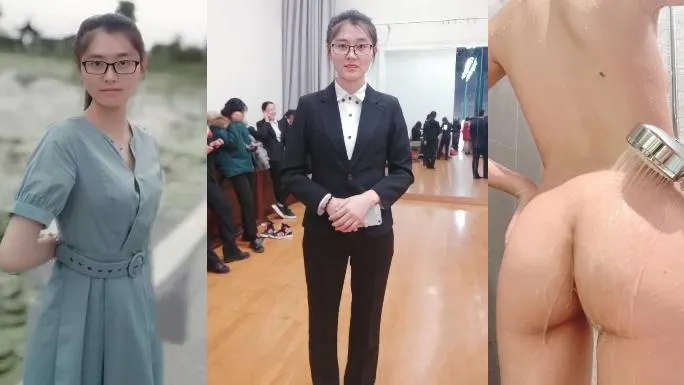 华南农业大学高挑眼镜妹【李于妍】考上研究生后分手，自拍视频被男友曝光流出