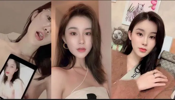 超美极品身材颜值于一体的平面模特的反差一面，背地里揉奶自慰求金主们操的一条小母狗