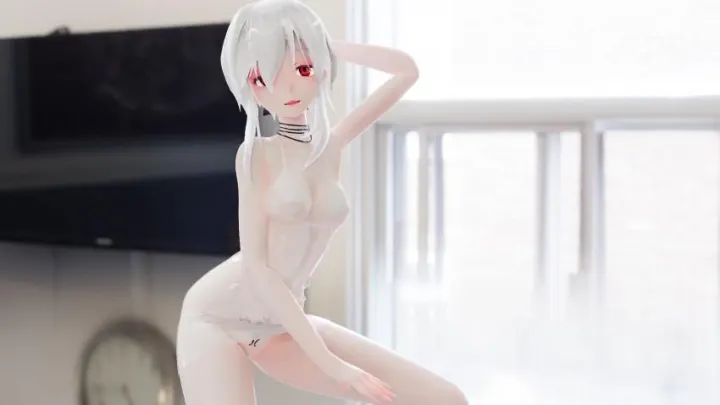 MMD你的鸡巴如果硬了Hakulalalay会帮你口