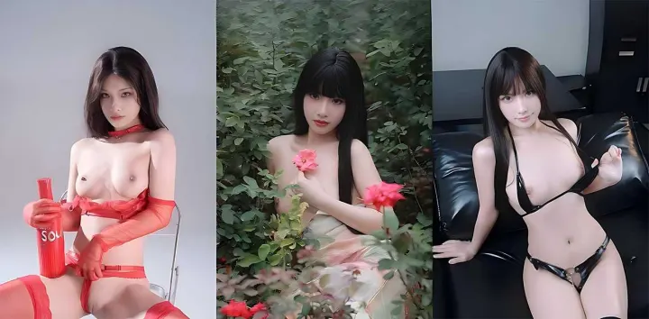 抖音网红【芊落】定制视频合集，完美酮体与白虎粉穴让人脸红心跳，建模脸下却是个淫秽母狗