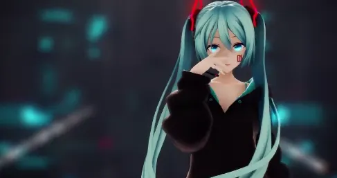 MMD：未来欲火辣妹狂野性爱舞，肉体扭动骚穴内射到极致！