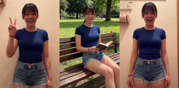 美女大学生【方琼】拍阿黑颜裸贷堪比AV，双指深抠蜜穴猛猛发贱，卖逼为男友买手机