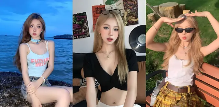 纯欲小网美【绞肉姬】淫乱私生活被扒，线下约炮金主当母狗，露脸深喉被无套狠操，高潮表情贱如狗