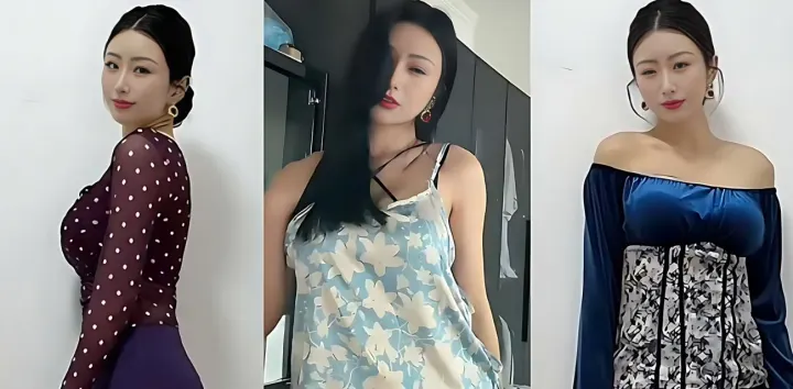 抖音御姐网红【宝儿】最新福利，黑丝包裹巨乳肥臀诱惑拉满，表情妩媚刺激肾上腺素