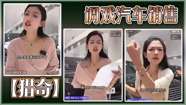 猎奇调戏汽车销售.